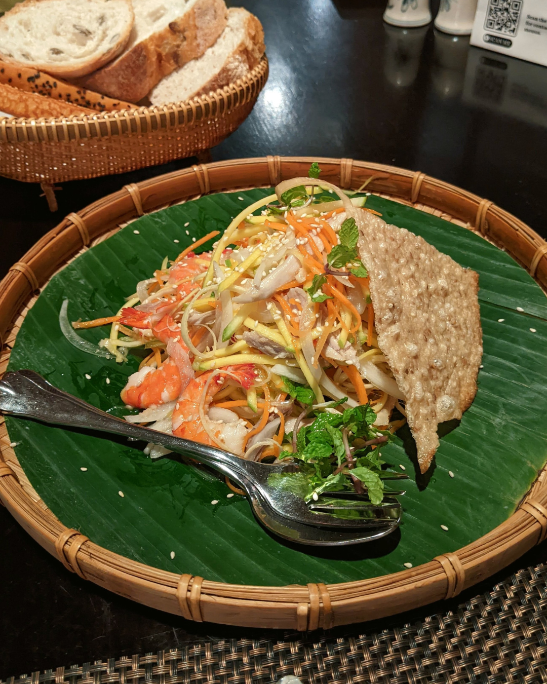 Fresh and tasty, expect a variety of herbs and vegetables in Vietnamese salads.