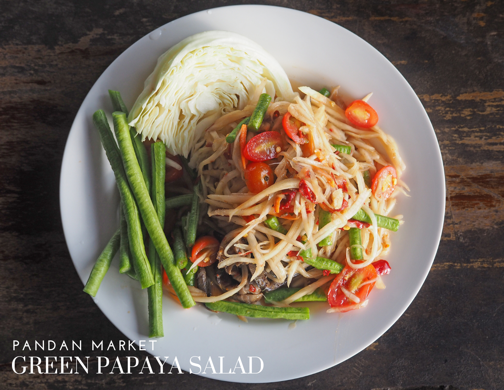 Pandan Market Green Papaya Salad Recipe