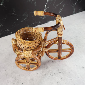FILIPINO RATTAN PLANTER BIKE SHAPE