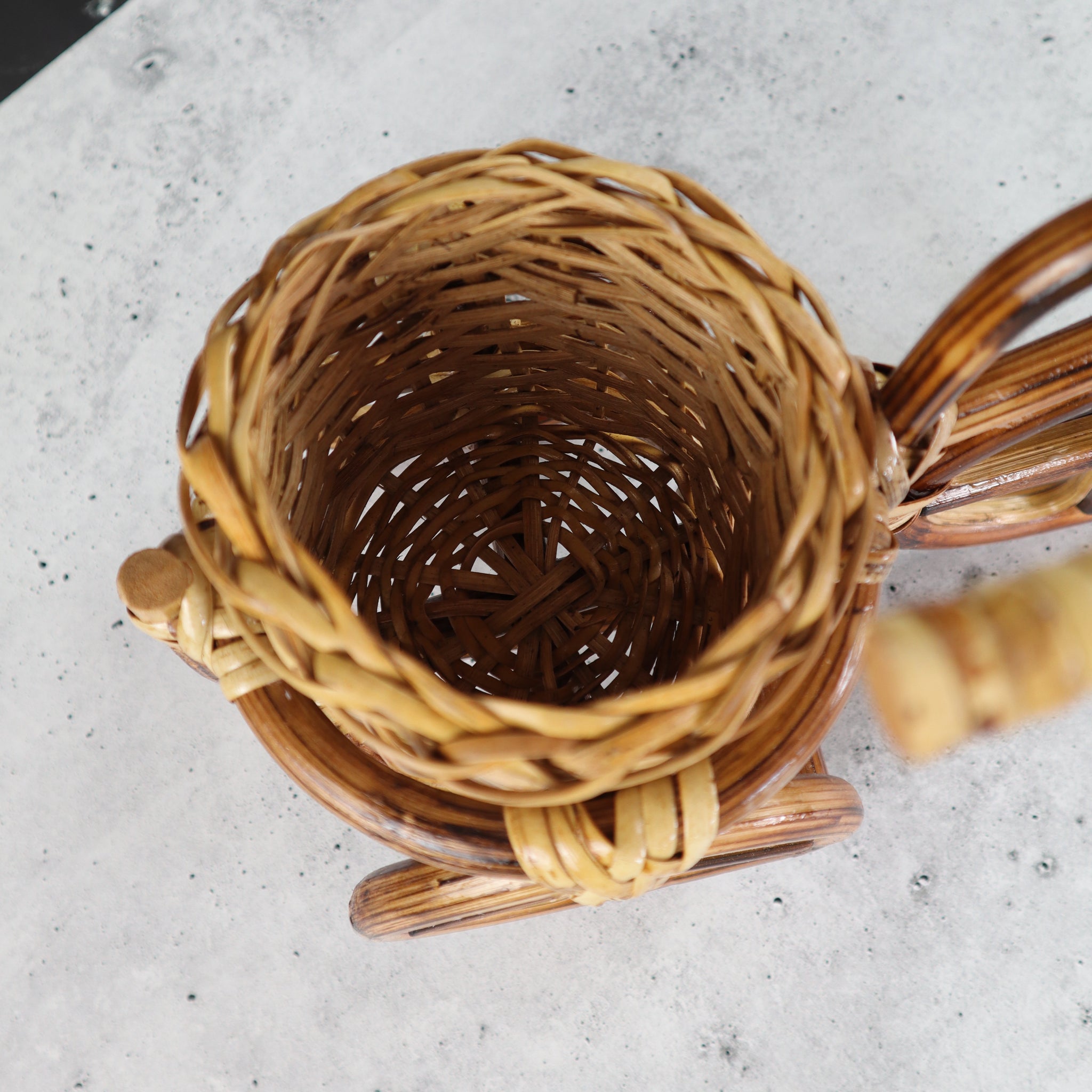 FILIPINO RATTAN PLANTER BIKE SHAPE
