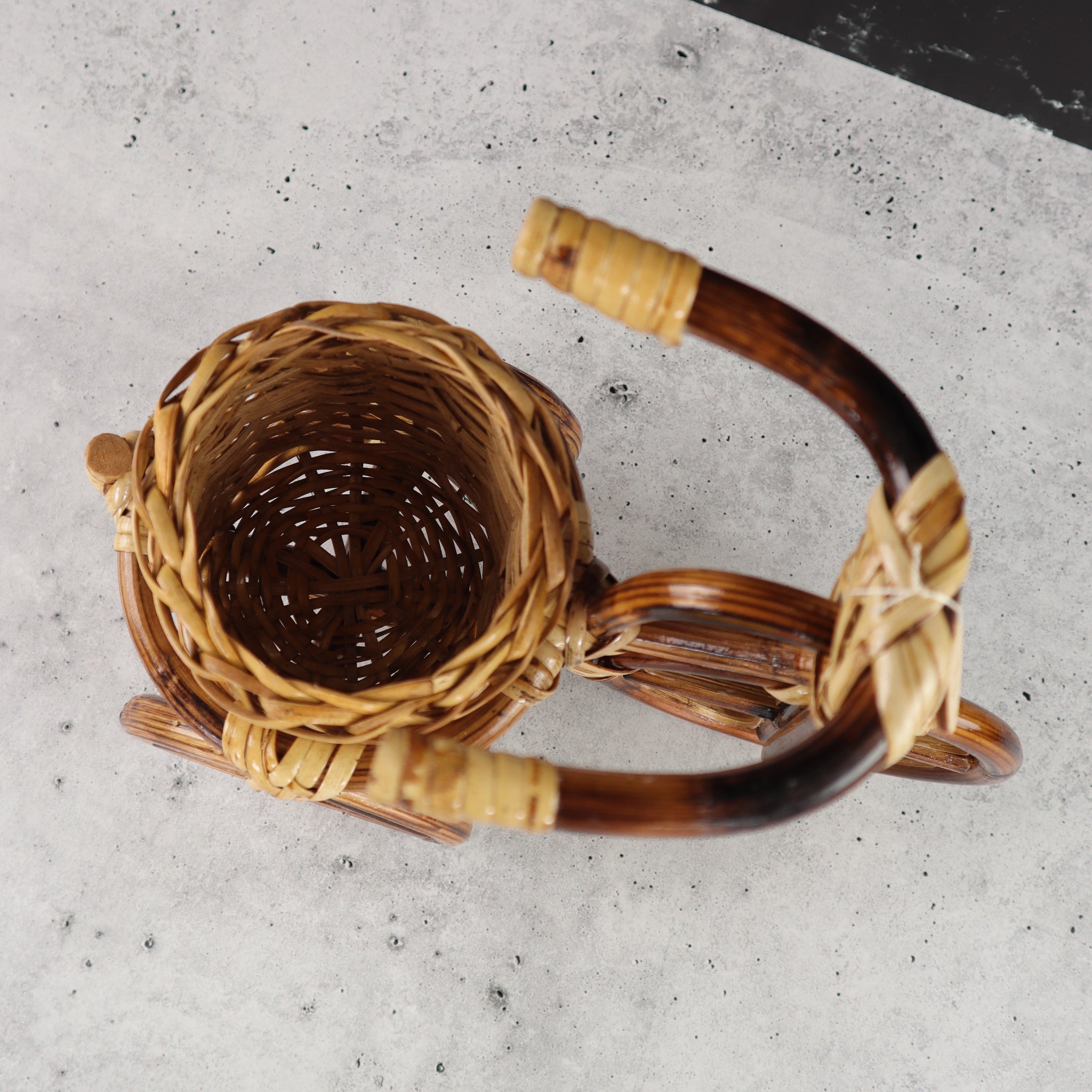 FILIPINO RATTAN PLANTER BIKE SHAPE