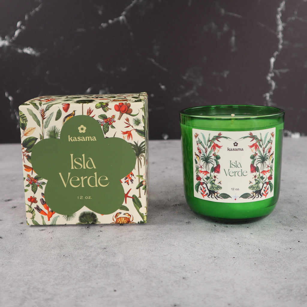 KASAMA ISLA VERDE SOY WAX CANDLE (SCENT OF THE PHILIPPINES)