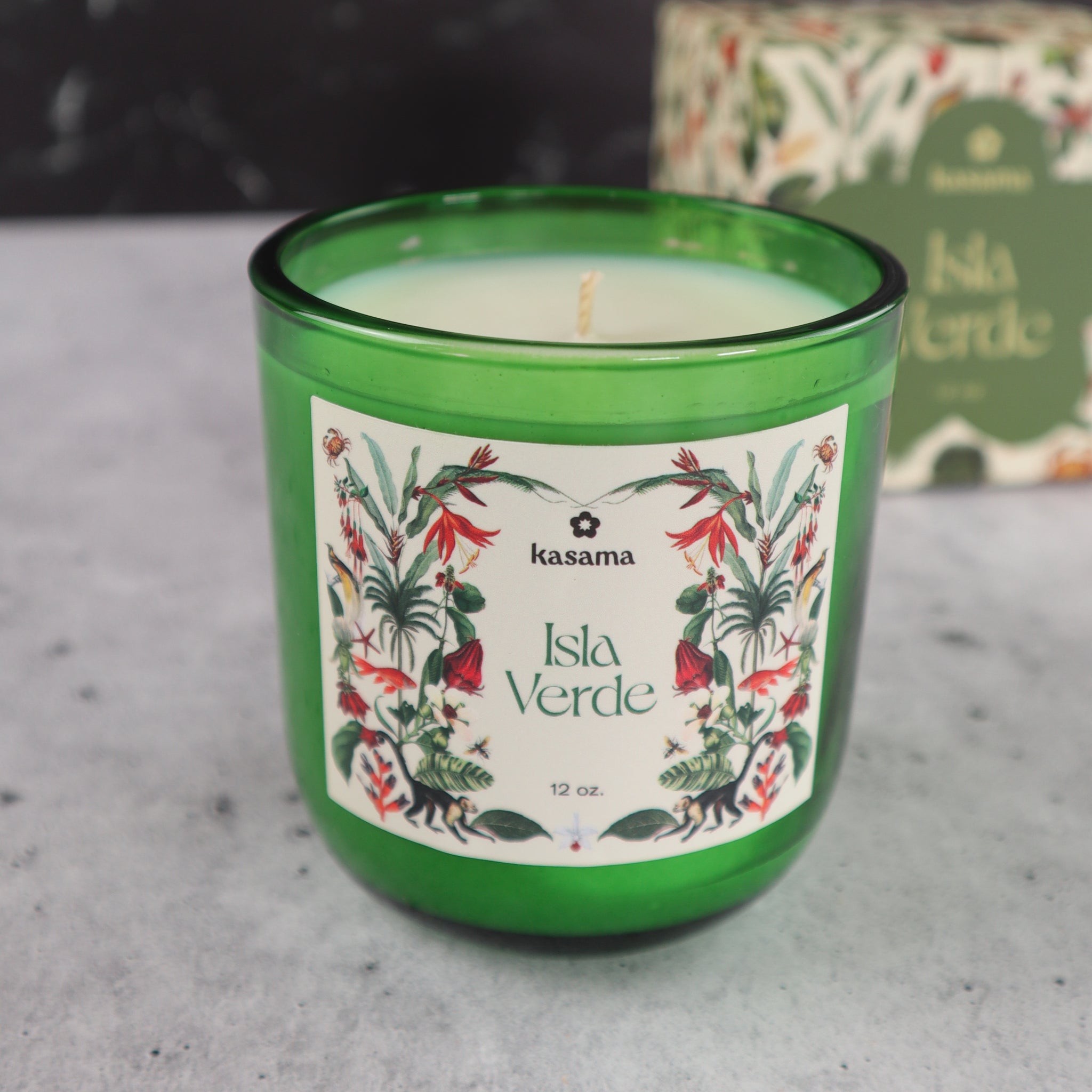 KASAMA ISLA VERDE SOY WAX CANDLE (SCENT OF THE PHILIPPINES)