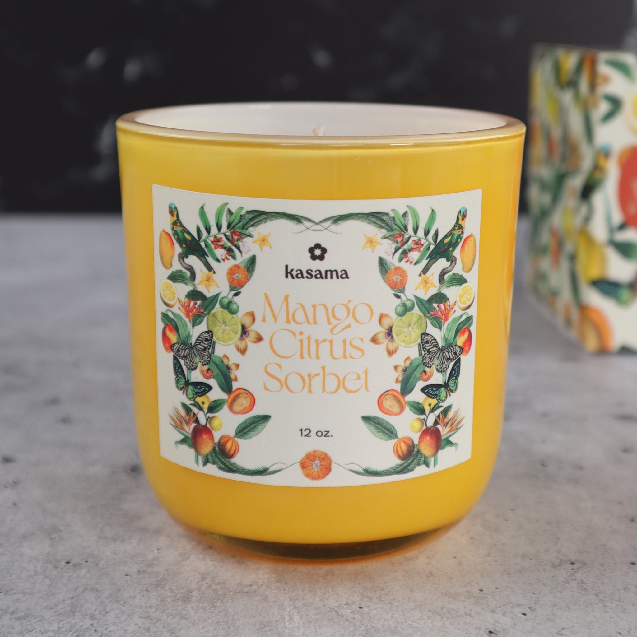 KASAMA MANGO CITRUS SORBET SOY WAX CANDLE (SCENT OF THE PHILIPPINES)