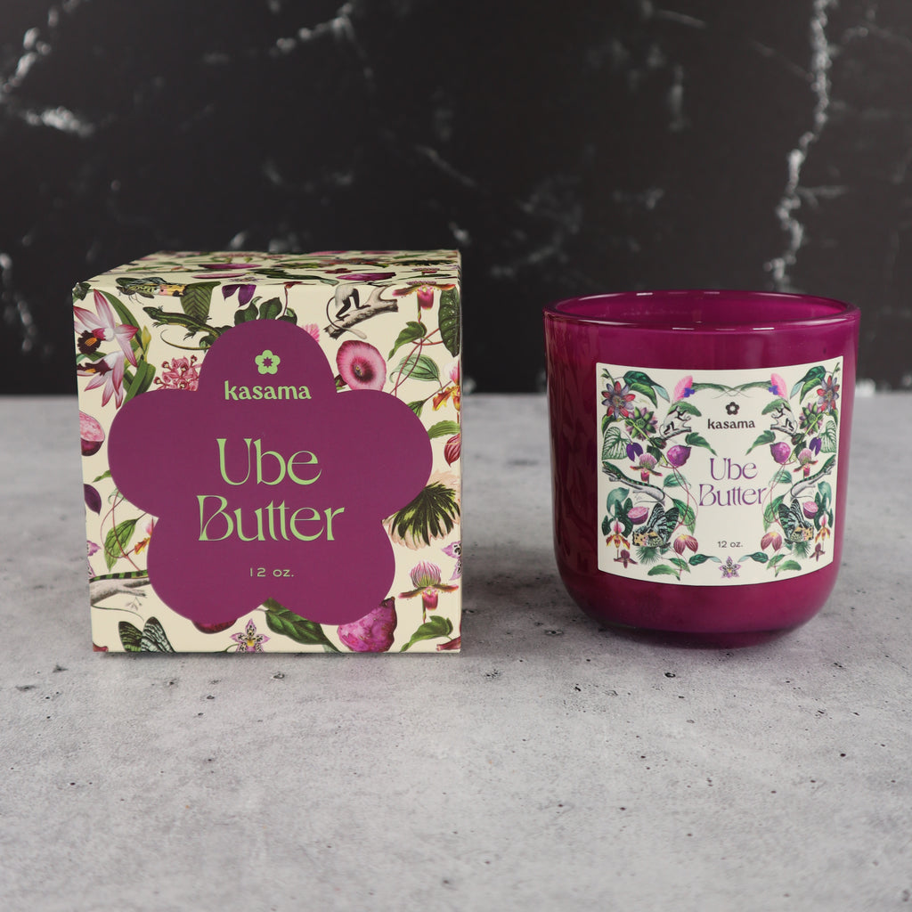 KASAMA UBE BUTTER SOY WAX CANDLE (SCENT OF THE PHILIPPINES)