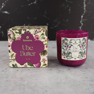 KASAMA UBE BUTTER SOY WAX CANDLE (SCENT OF THE PHILIPPINES)