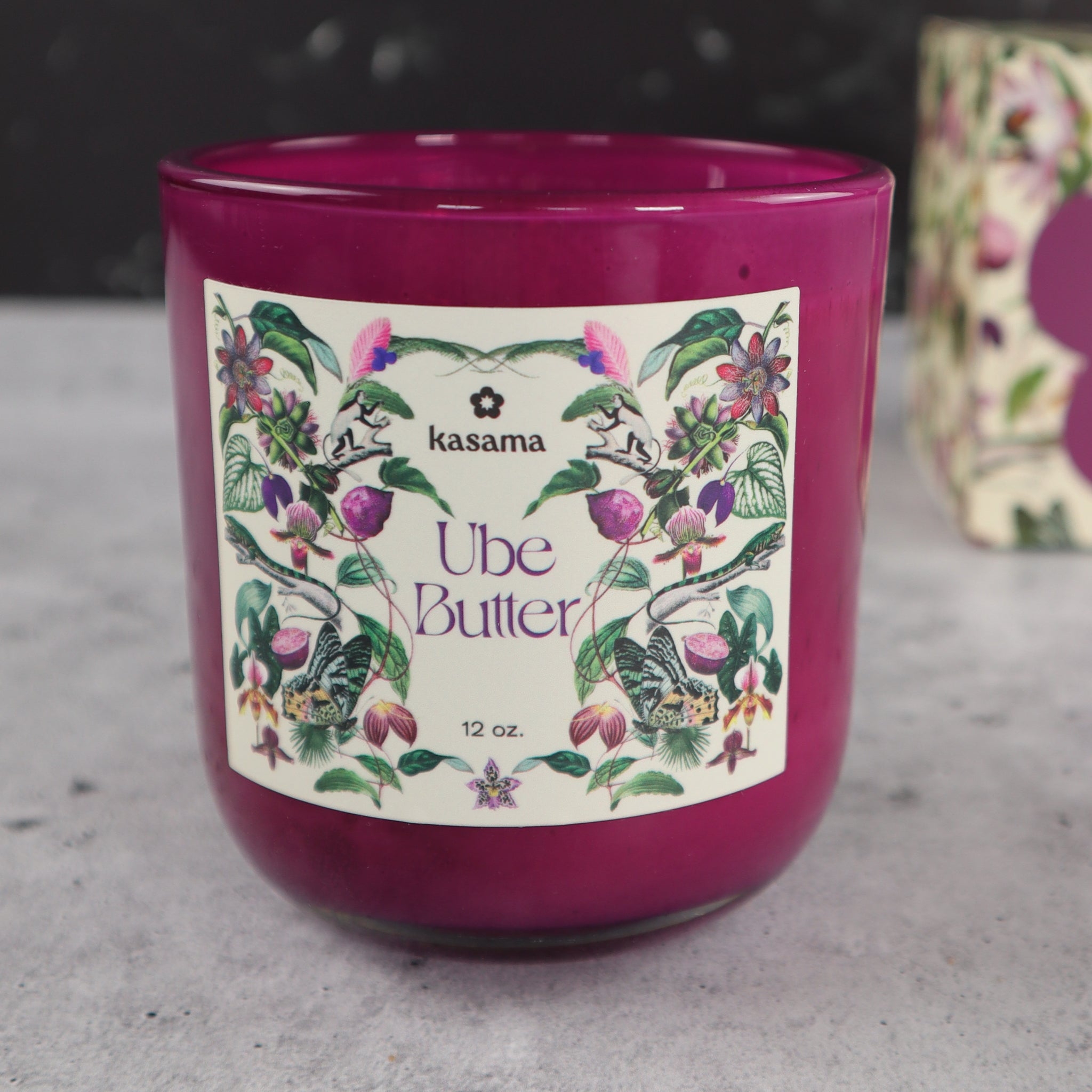 KASAMA UBE BUTTER SOY WAX CANDLE (SCENT OF THE PHILIPPINES)