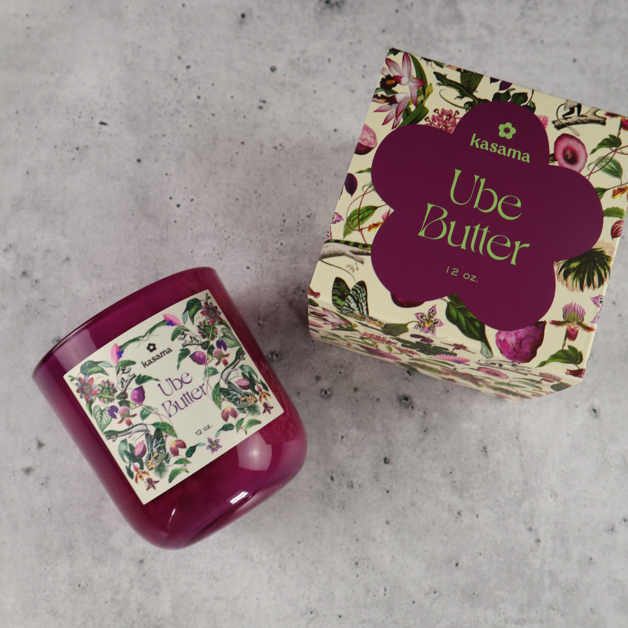 KASAMA UBE BUTTER SOY WAX CANDLE (SCENT OF THE PHILIPPINES)