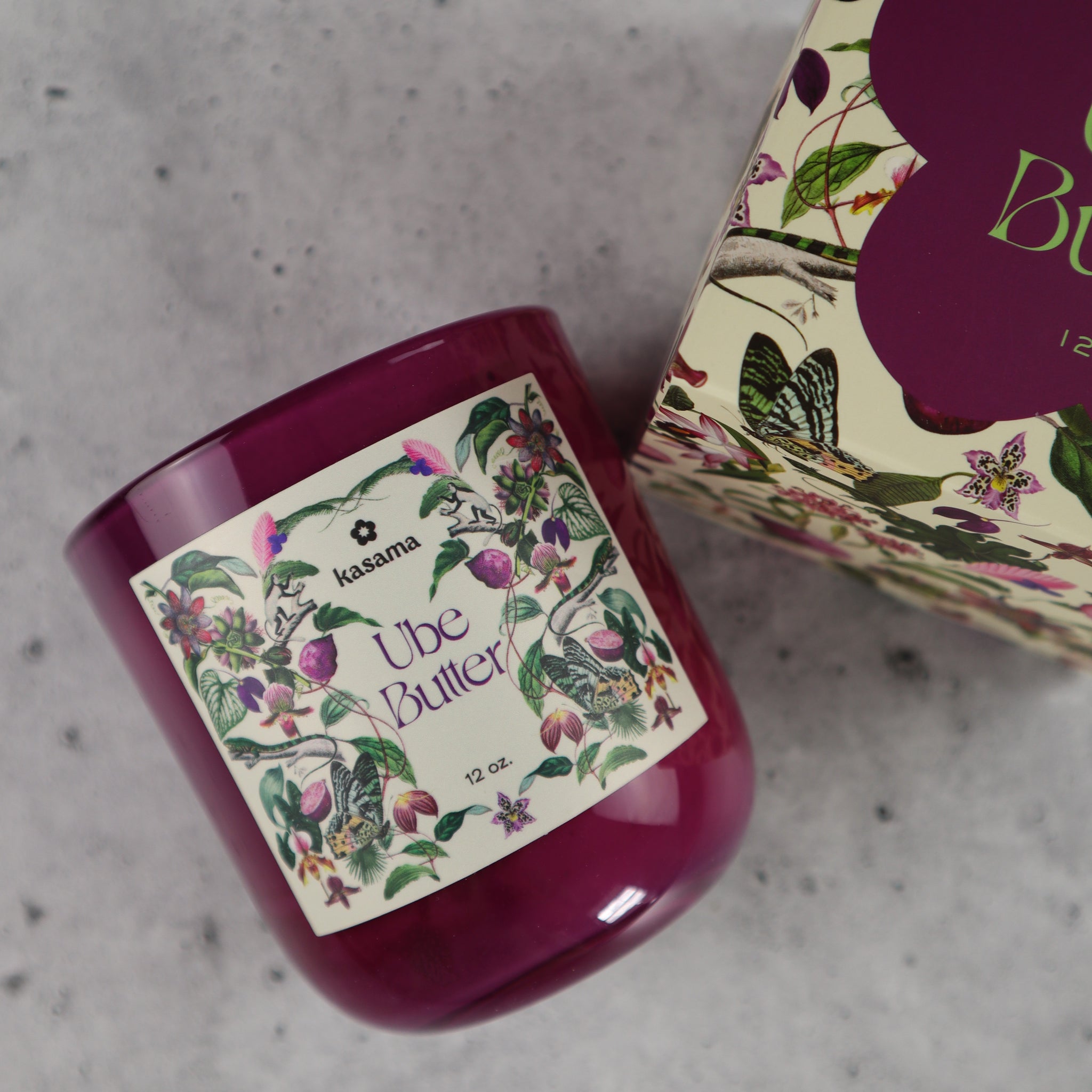 KASAMA UBE BUTTER SOY WAX CANDLE (SCENT OF THE PHILIPPINES)