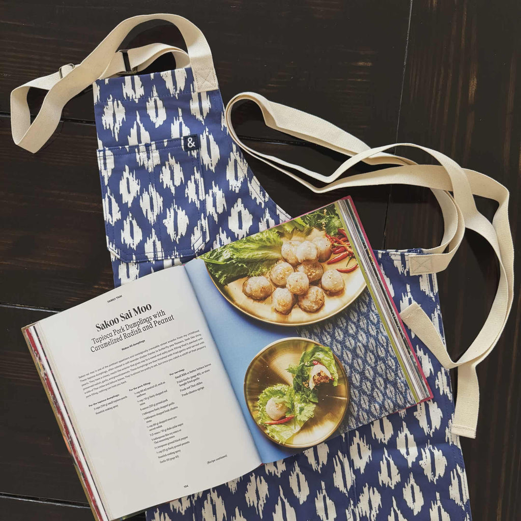 HEDLEY & BENNETT FAMILY THAI ARNOLD MYINT COLLABORATION APRON