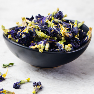SAATHEA BUTTERFLY PEA FLOWER TEA (DOK ANCHAN TEA AND NATURAL FOOD DYE)