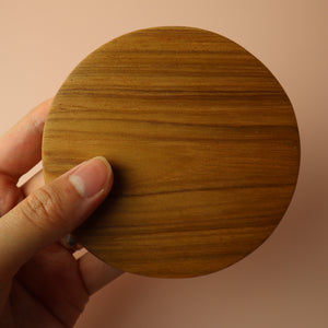 INDONESIAN TEAK WOOD COASTERS