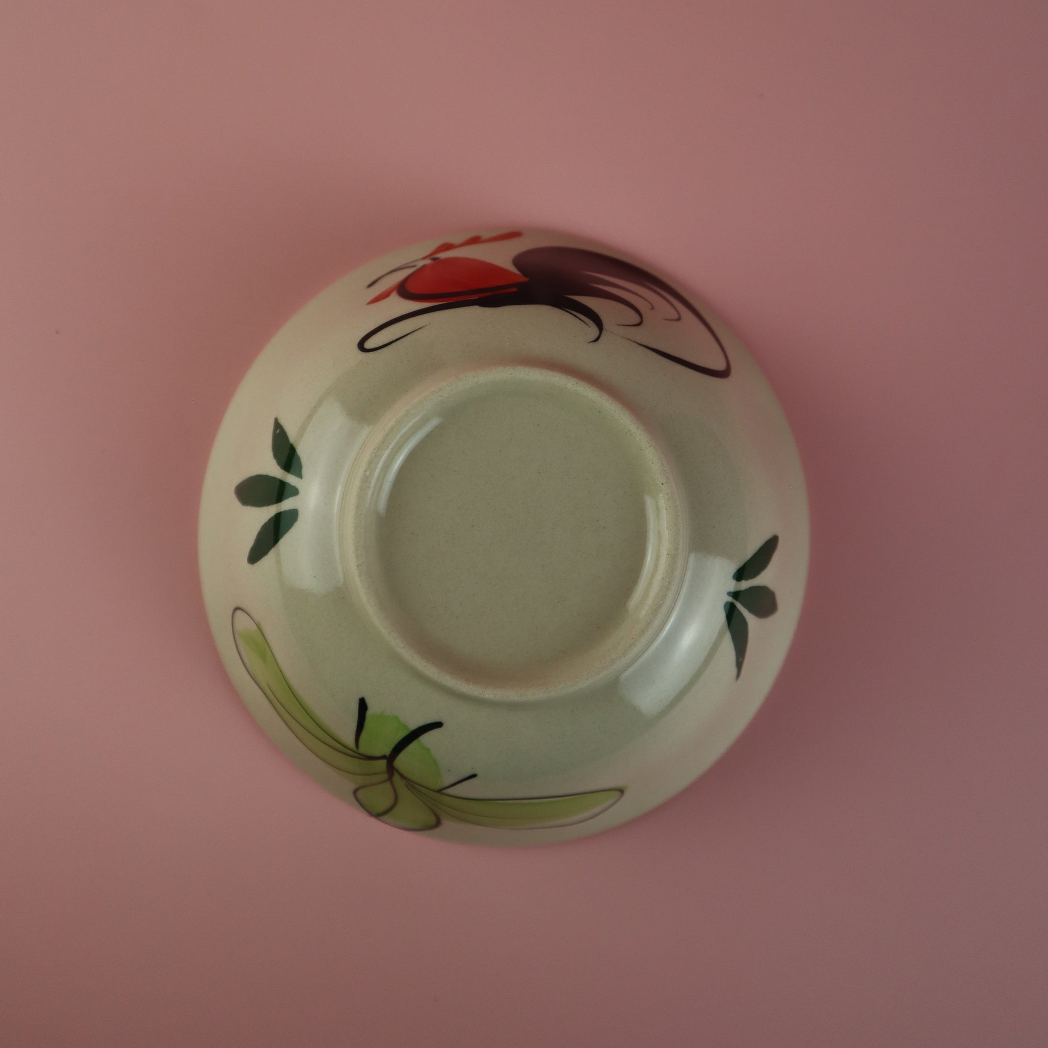 THAI ROOSTER CERAMIC SOUP BOWL (SMALL)