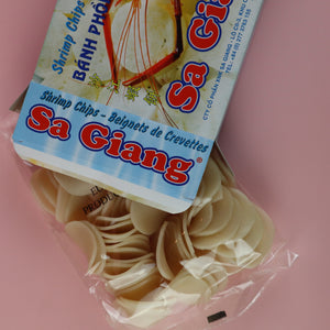 SA GIANG PREMIUM VIETNAMESE SHRIMP CHIPS (BANH PHONG TOM DAC BIET)