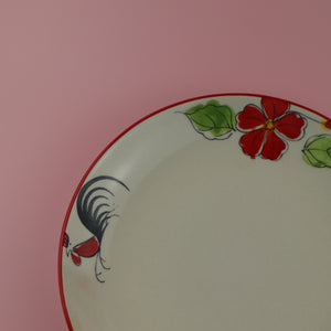 THAI ROOSTER CERAMIC PLATE