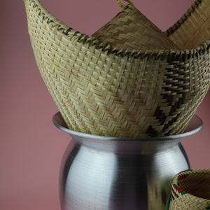 Thai Lao Sticky Rice Cooker Steamer – Bamboo Basket & Pot Set For Authentic Asian Dishes