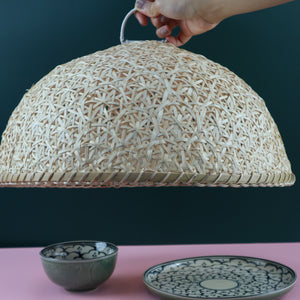 VIETNAMESE BAMBOO WOVEN CLOCHE FOOD COVER