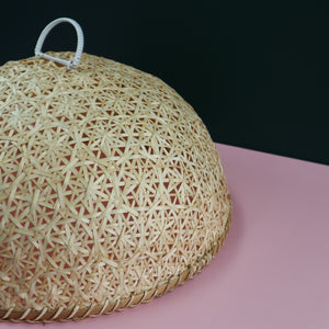 VIETNAMESE BAMBOO WOVEN CLOCHE FOOD COVER