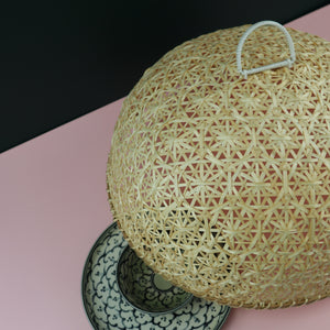 VIETNAMESE BAMBOO WOVEN CLOCHE FOOD COVER