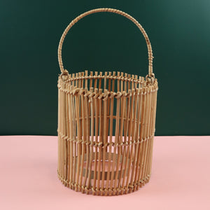 VIETNAMESE RATTAN CAGE LANTERN (MEDIUM)