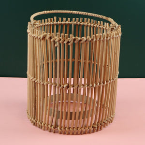 VIETNAMESE RATTAN CAGE LANTERN (MEDIUM)