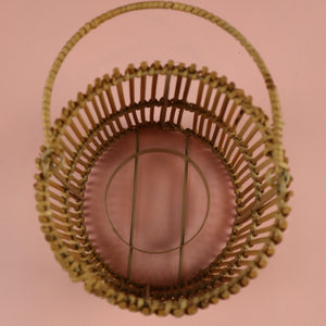 VIETNAMESE RATTAN CAGE LANTERN (MEDIUM)