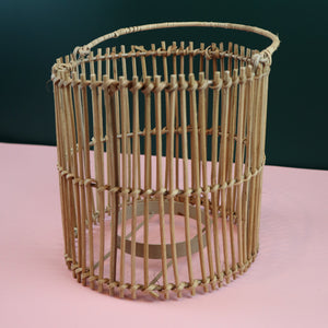 VIETNAMESE RATTAN CAGE LANTERN (MEDIUM)