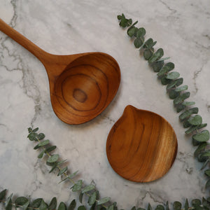 INDONESIAN TEAK WOOD SPOON REST, SOY SAUCE DISH, CHOPSTICKS REST, JEWELRY TRAY