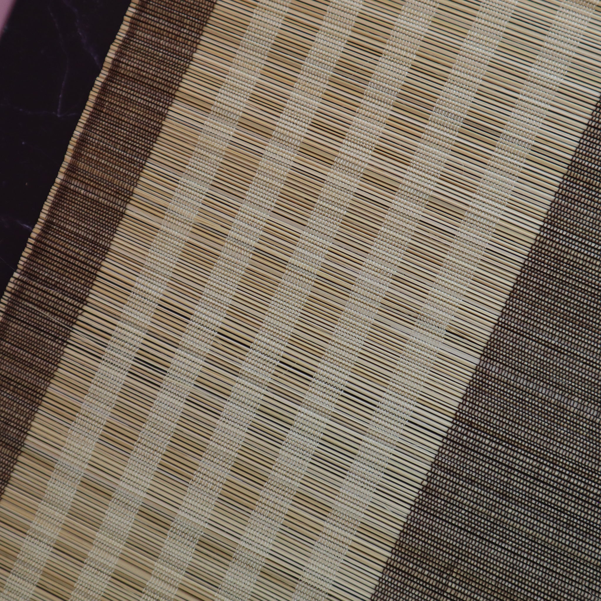 VIETNAMESE BAMBOO BEIGE AND BROWN MODERN PLACEMAT