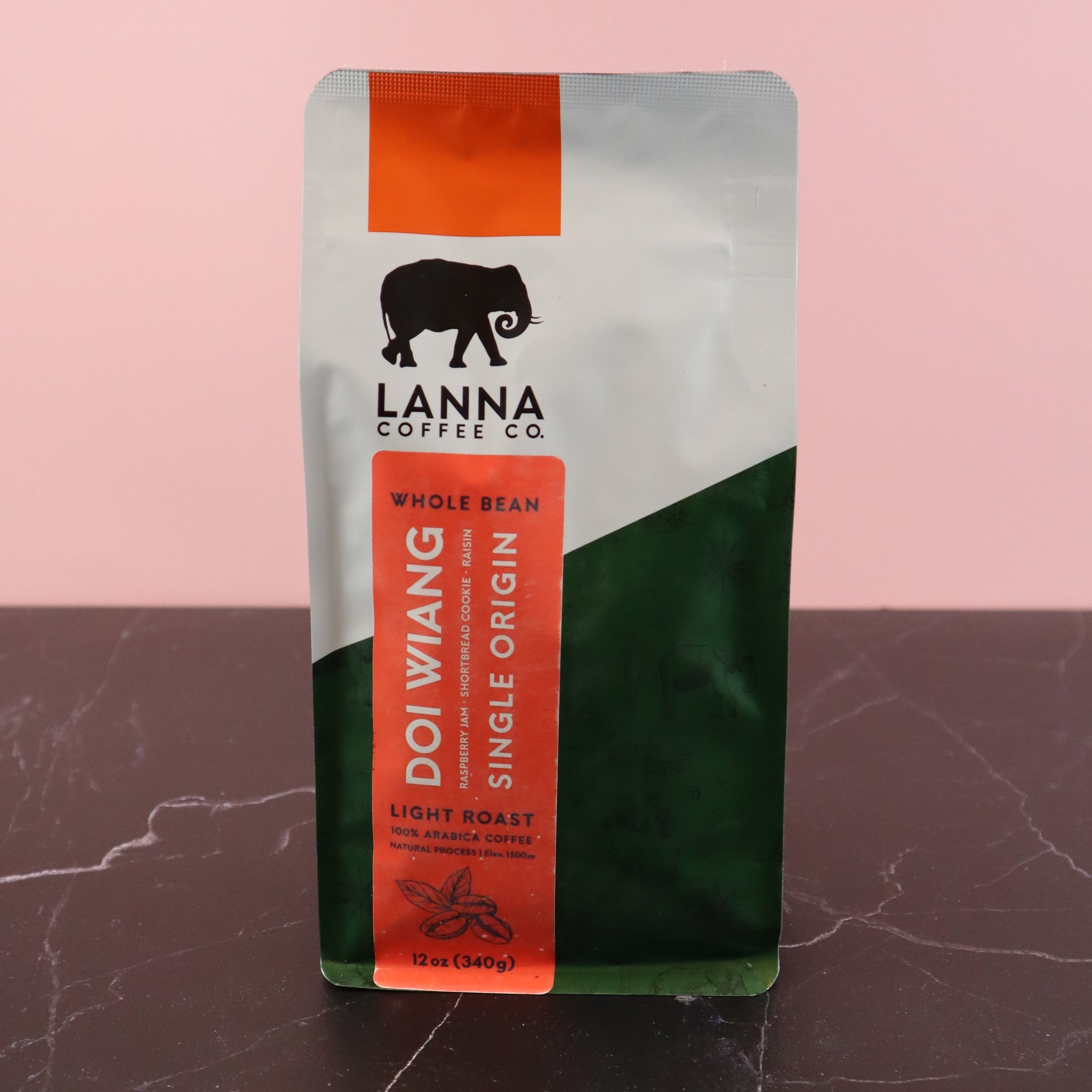 LANNA COFFEE CO DOI WIANG WHOLE COFFEE BEAN (SINGLE SOURCE FROM CHIANG MAI, THAILAND)