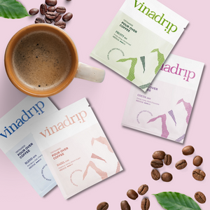 VINADRIP VIETNAMESE POUR OVER DRIP COFFEE ARABICA FRUITY 693 BLEND SET